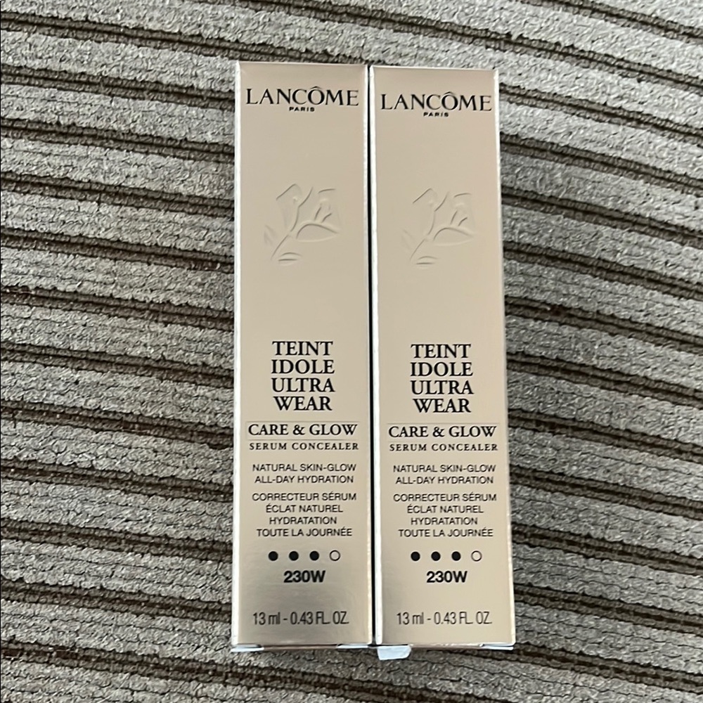Teint Idole Ultra Wear Care & Glow Serum Concealer - Cream #230W color - 2 avail